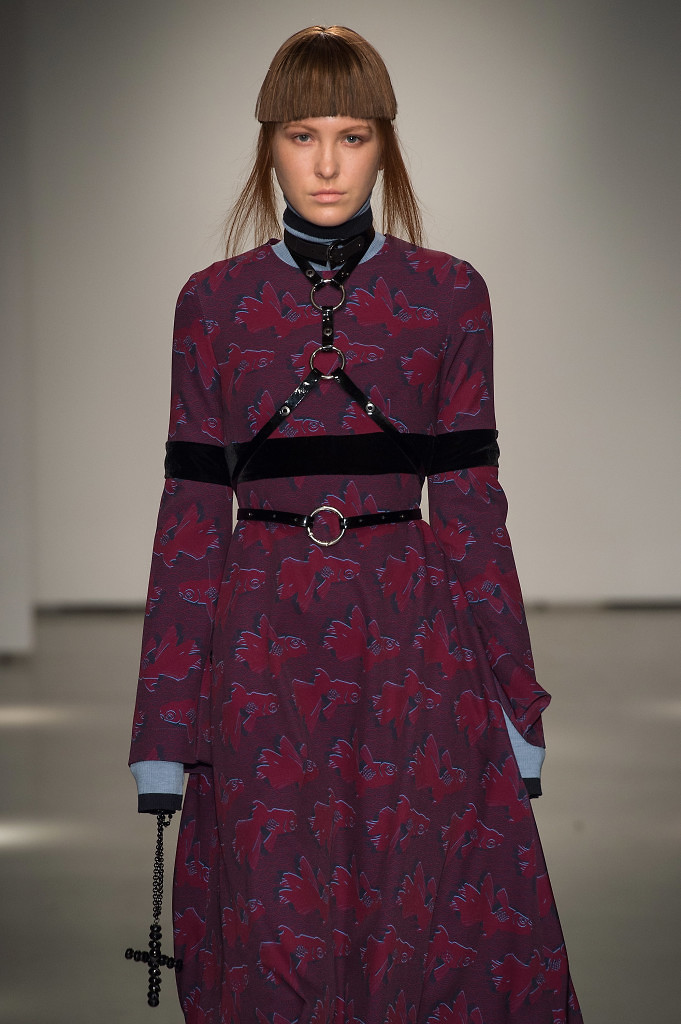 MILAN, ITALY - FEBRUARY 24: Designer Sergei Grinko acknowledges the audience at the end of the Grinko show during Milan Fashion Week Fall/Winter 2016/17 on February 24, 2016 in Milan, Italy. (Photo by Tullio M. Puglia/Getty Images for Grinko)